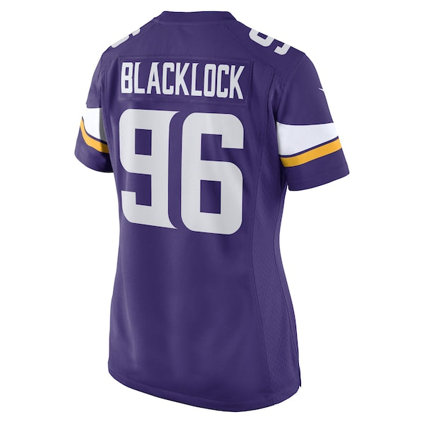 Ross Blacklock Minnesota Vikings Nike Women's Game Player Jersey - Purple - Image 5