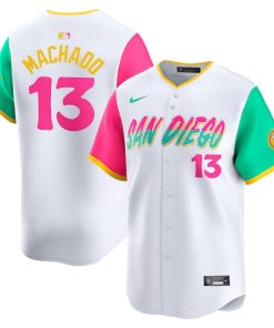 Manny Machado San Diego Padres Nike City Connect Limited Player Jersey - White