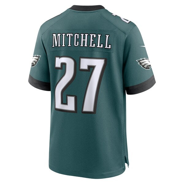 Quinyon Mitchell Philadelphia Eagles Nike Super Bowl LIX Game Player Jersey - Midnight Green - Image 3