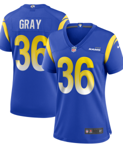 Vincent Gray Los Angeles Rams Nike Women's  Game Jersey - Royal