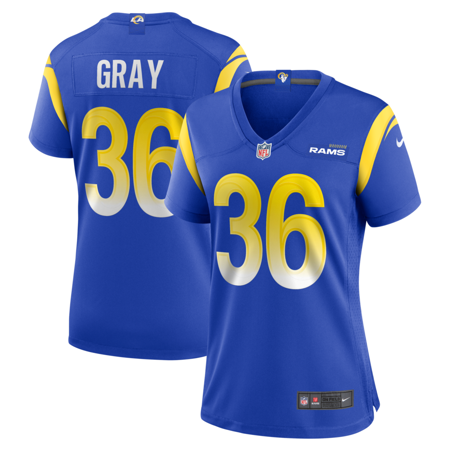 Vincent Gray Los Angeles Rams Nike Women's Game Jersey - Royal