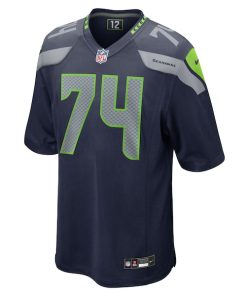 Alternative view of Josh Jones Seattle Seahawks Nike Team Game Jersey -  College Navy