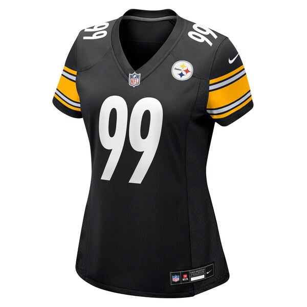 Derrick Harmon Pittsburgh Steelers Nike Women's Team Game Jersey - Black - Image 3