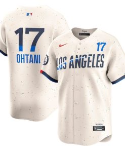 Shohei Ohtani Los Angeles Dodgers Nike City Connect Limited Jersey - Cream