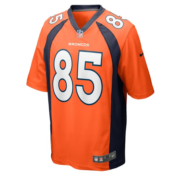 Lucas Krull Denver Broncos Nike Team Game Jersey - Orange - Image 2