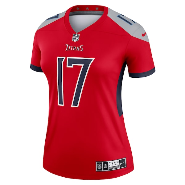 Ryan Tannehill Tennessee Titans Nike Women's Inverted Legend Jersey - Red - Image 2