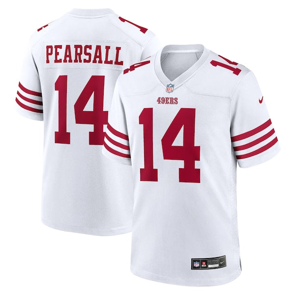 Ricky Pearsall San Francisco 49ers Nike White Game Jersey - White