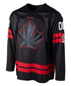 Alternative view of Hockey Canada 2026 Custom Replica Jersey - Black