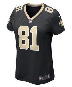 Alternative view of Nick Vannett New Orleans Saints Nike Women's Game Jersey - Black