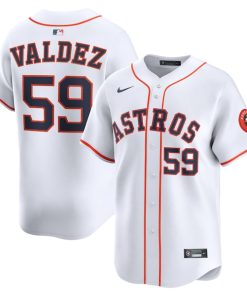 Framber Valdez Houston Astros Nike Home Limited Player Jersey - White