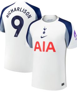 Richarlison Tottenham Hotspur Nike 2025/26 Home Replica Player Jersey - White