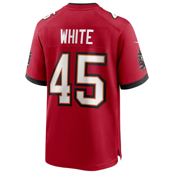 Devin White Tampa Bay Buccaneers Nike Game Player Jersey - Red - Image 3