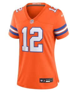 Alternative view of Tim Patrick Denver Broncos Nike Women's Mile High Collection 1977 Throwback Player Game Jersey - Orange
