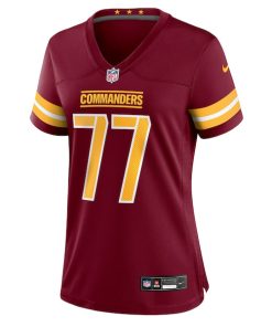 Alternative view of George Fant Washington Commanders Nike Women's Team Game Jersey -  Burgundy