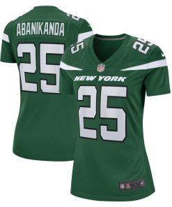 Israel Abanikanda New York Jets Nike Women's  Game Jersey - Gotham Green