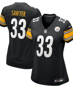 Jack Sawyer Pittsburgh Steelers Nike Women's Team Game Jersey -  Black