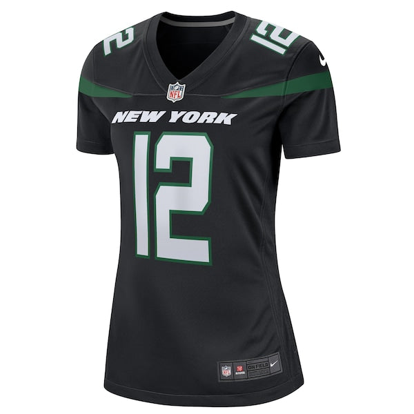 Joe Namath New York Jets Nike Women's Retired Player Jersey - Black - Image 2