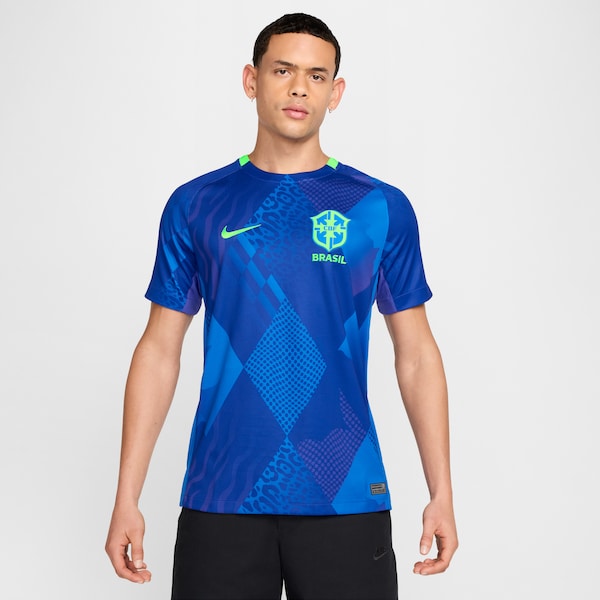 Brazil National Team Nike 2025/26 Away Replica Jersey - Blue - Image 4