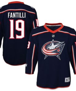 Adam Fantilli Columbus Blue Jackets Outerstuff Youth Alternate Replica Player Jersey - Blue