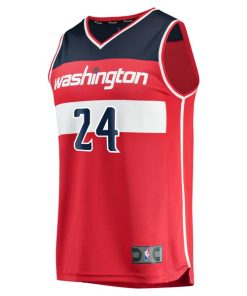 Alternative view of Corey Kispert Washington Wizards  Youth Fast Break Replica Player Jersey - Icon Edition - Red
