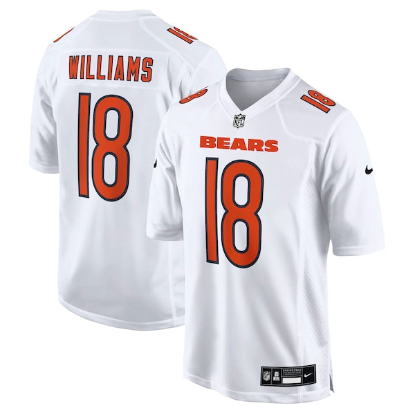 Caleb Williams Chicago Bears Nike Fashion Jersey - Tundra White/Black - Image 2