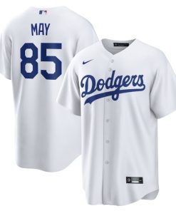 Dustin May Los Angeles Dodgers Nike Home Replica Jersey - White
