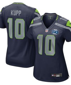 Cooper Kupp Seattle Seahawks Nike Women's Team 50th Season Game Jersey - College Navy