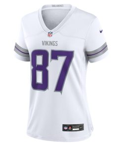 Alternative view of T.J. Hockenson Minnesota Vikings Nike Women's Alternate Game Player Jersey - White