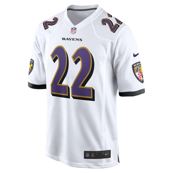 Derrick Henry Baltimore Ravens Nike White Game Jersey - White - Image 2