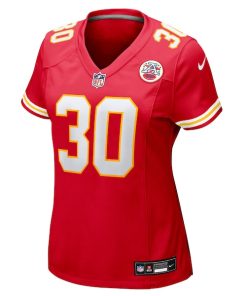 Alternative view of Brashard Smith Kansas City Chiefs Nike Women's Team Game Jersey -  Red