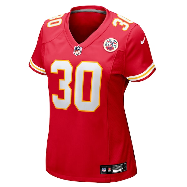 Brashard Smith Kansas City Chiefs Nike Women's Team Game Jersey - Red - Image 2