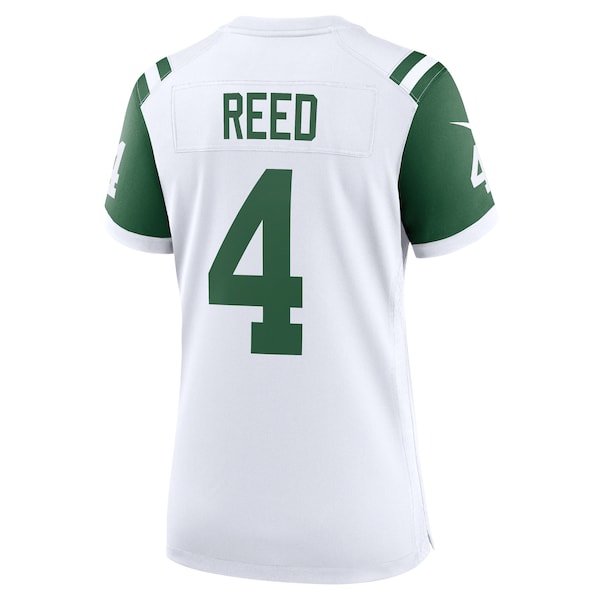 D.J. Reed New York Jets Nike Women's Classic Alternate Player Game Jersey - White - Image 3