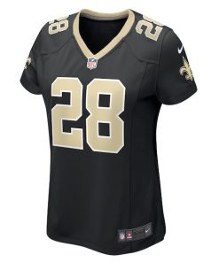 Alternative view of Rejzohn Wright New Orleans Saints Nike Women's  Game Jersey -  Black