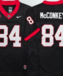 Ladd McConkey NCAA Georgia Bulldogs Nike Vapor Limited Jersey