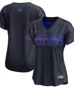 Toronto Blue Jays Nike Women's 2024 City Connect Limited Jersey - Navy