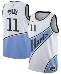 Trae Young Atlanta Hawks Nike Unisex 2024/25 Swingman Player Jersey - City Edition - White