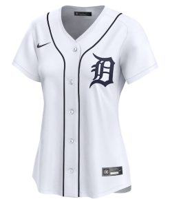 Alternative view of Detroit Tigers Nike Women's #1 Mom Home Limited Jersey - White
