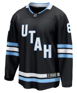 Alternative view of Nick Schmaltz Utah Hockey Club  Breakaway Player Jersey - Black