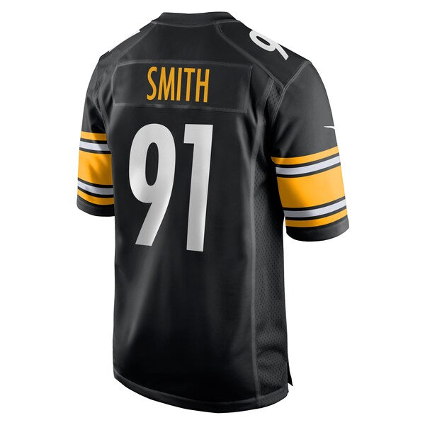 Preston Smith Pittsburgh Steelers Nike Game Jersey - Black - Image 3