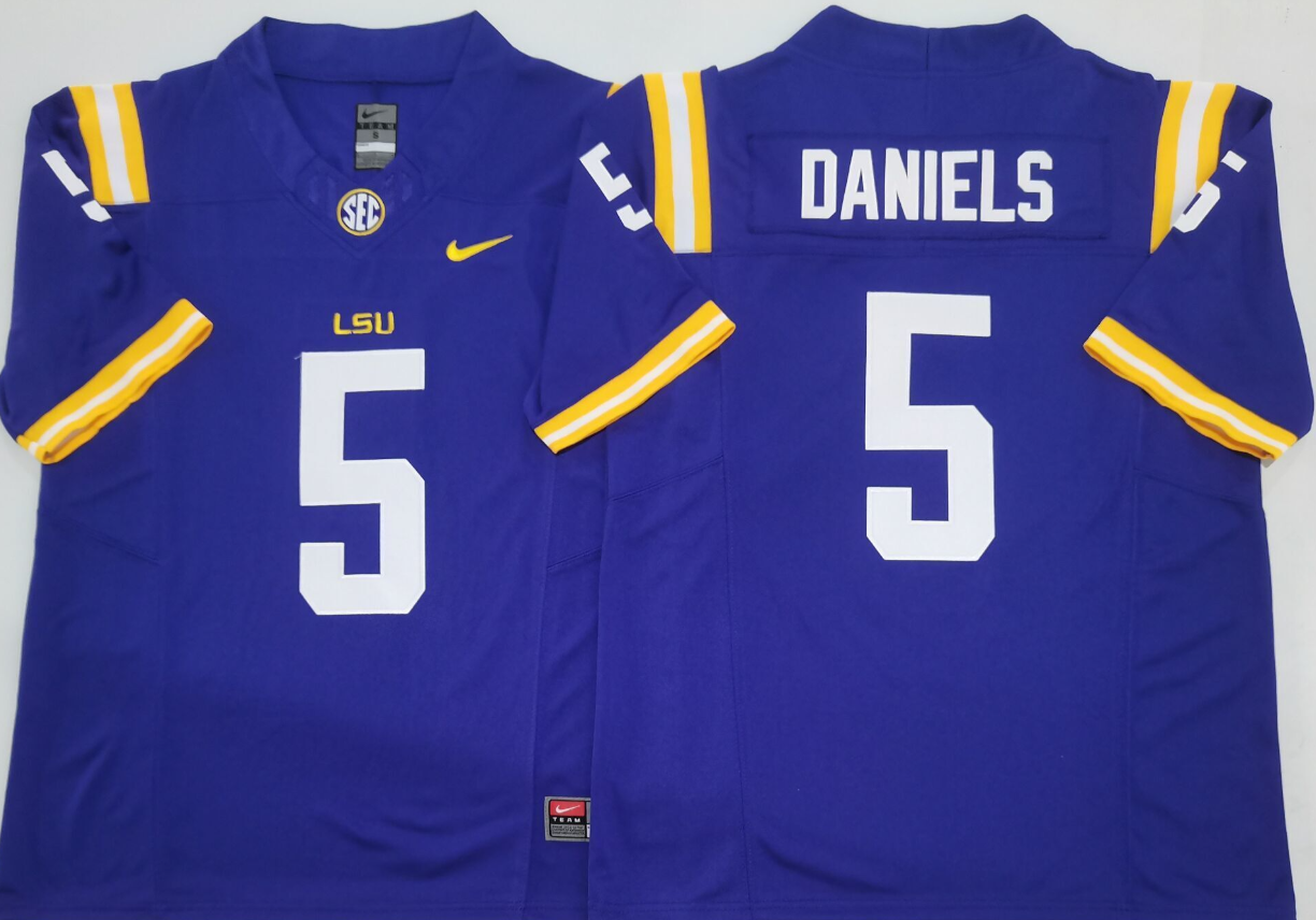 Jayden Daniels NCAA Clemson Tigers Nike Vapor Limited Jersey
