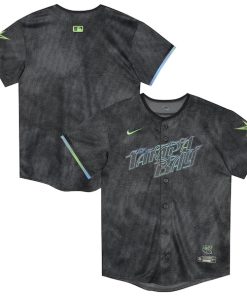 Tampa Bay Rays Nike Preschool City Connect Jersey - Black