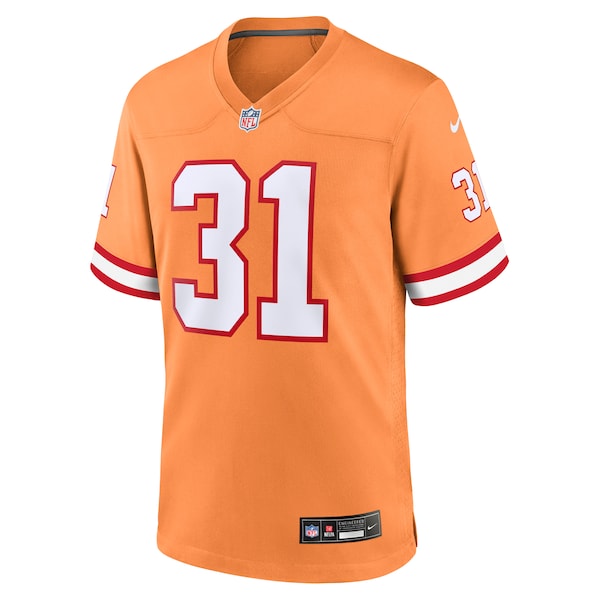 Antoine Winfield Jr. Tampa Bay Buccaneers Nike Throwback Game Jersey - Orange - Image 2