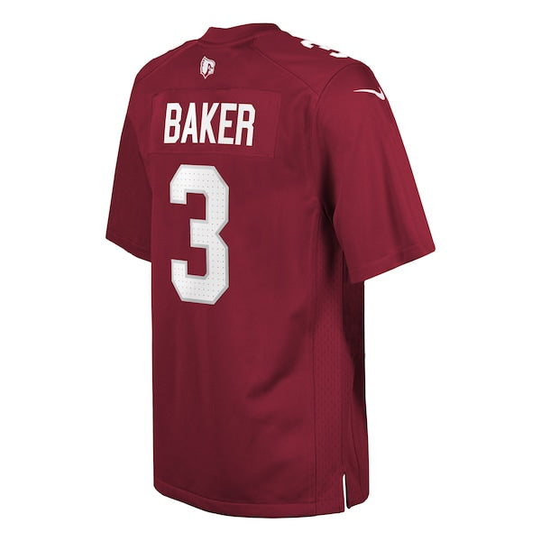 Budda Baker Arizona Cardinals Nike Youth Game Jersey - Cardinal/Black/White - Image 4