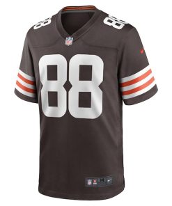 Alternative view of Harrison Bryant Cleveland Browns Nike Game Jersey - Brown