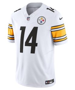 Alternative view of George Pickens Pittsburgh Steelers Nike Vapor F.U.S.E. Limited Jersey - White