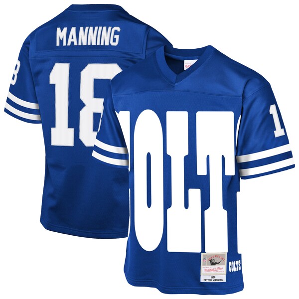 Peyton Manning Indianapolis Colts 1998 Throwback Fashion Jersey - Royal