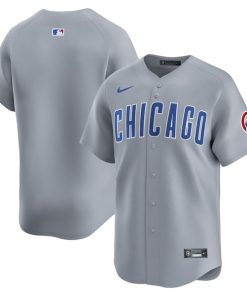 Chicago Cubs Nike Road Limited Jersey - Gray