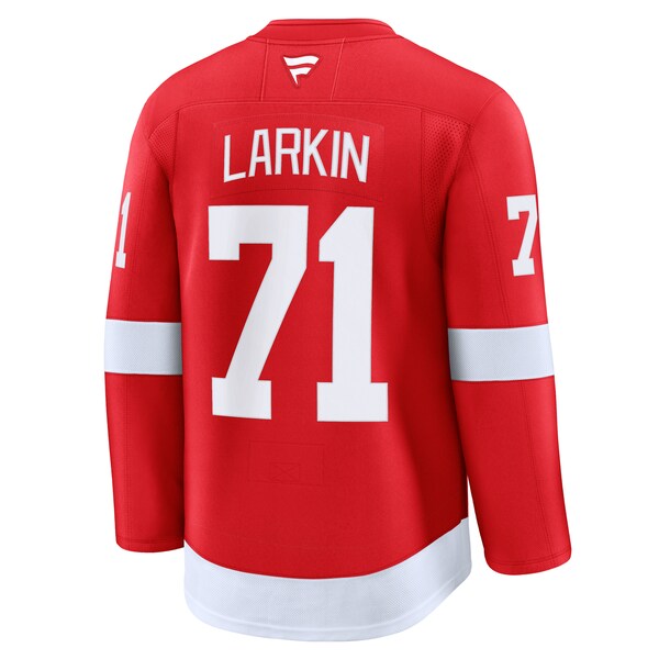 Dylan Larkin Detroit Red Wings Home Premium Jersey - Red/White - Image 4