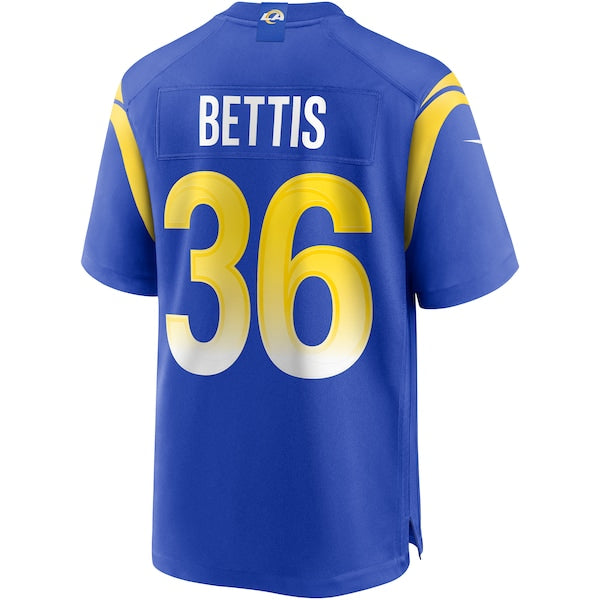 Jerome Bettis Los Angeles Rams Nike Game Retired Player Jersey - Royal - Image 3