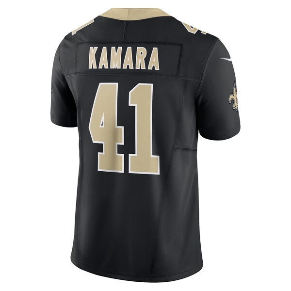 Alvin Kamara New Orleans Saints Nike Vapor F.U.S.E. Limited Jersey - Black - Image 3